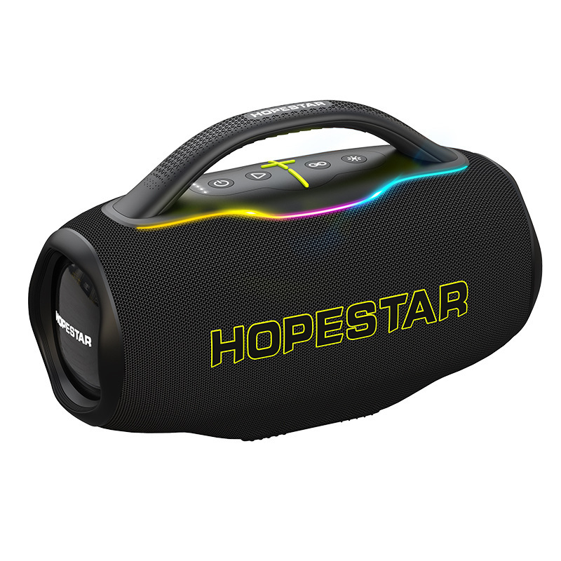 HOPESTAR H87 新しいポータブルワイヤレス Bluetooth スピーカー屋外防水サブウーファーハイパワーカードオーディオ|undefined