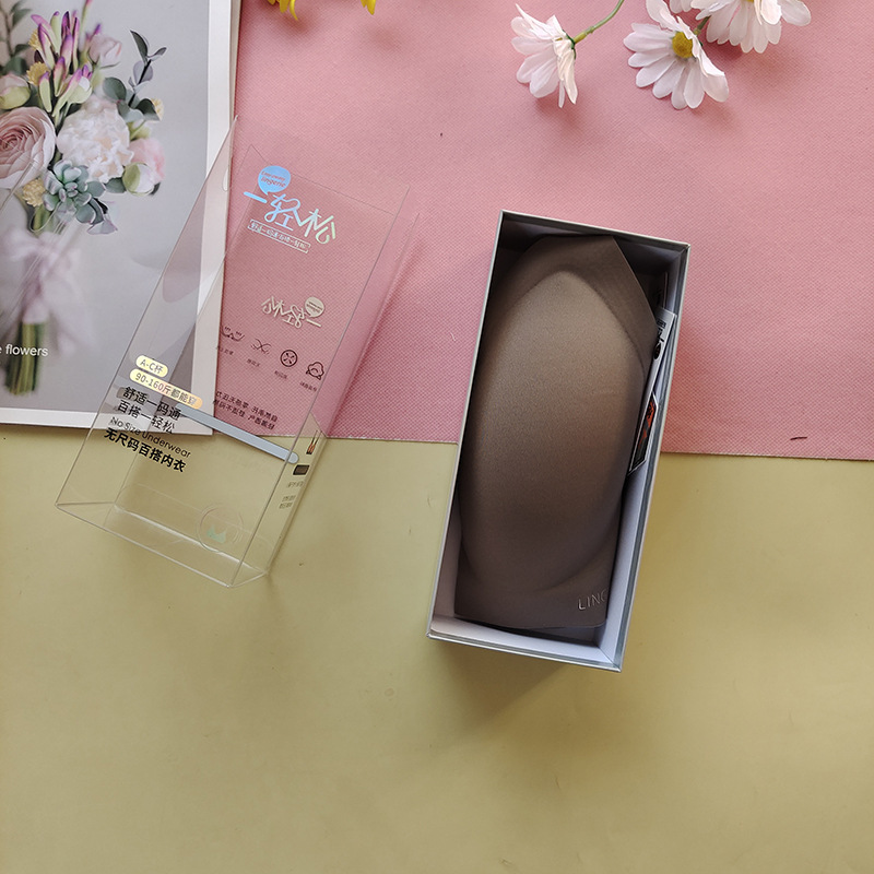 5425 Copa fija de una sola pieza sin tamaño chaleco trasero hueco sin anillo de acero sujetador de banda delgada mujer fácil 5 generaciones