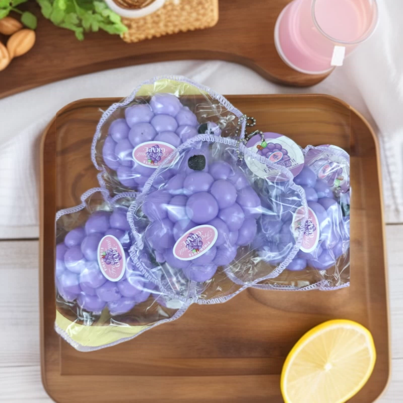 Шовная виноградная щепотка разжимает артефакт разжимает новую имитационную фруктовую вентиляцию декомпрессионная игрушка