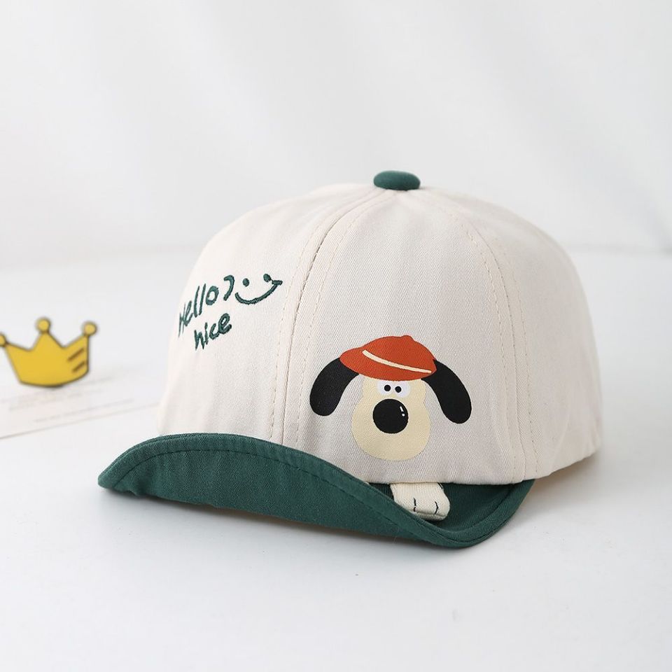 Sombreros para bebés primavera y otoño delgados, gorras de lengua de superpeso lindas para niños y niñas, sombreros de béisbol de protección solar para niños pequeños