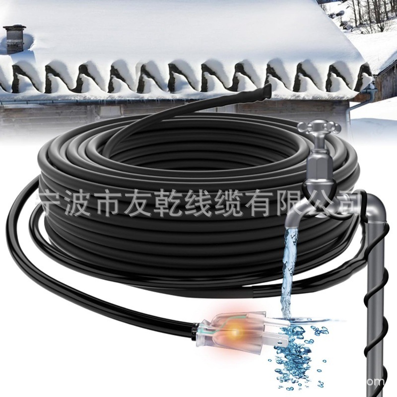 HEATIT JHSF1 Cable de calefacción preensamblado autoajustable 150 pies 120V para techo de descascascar y image 6