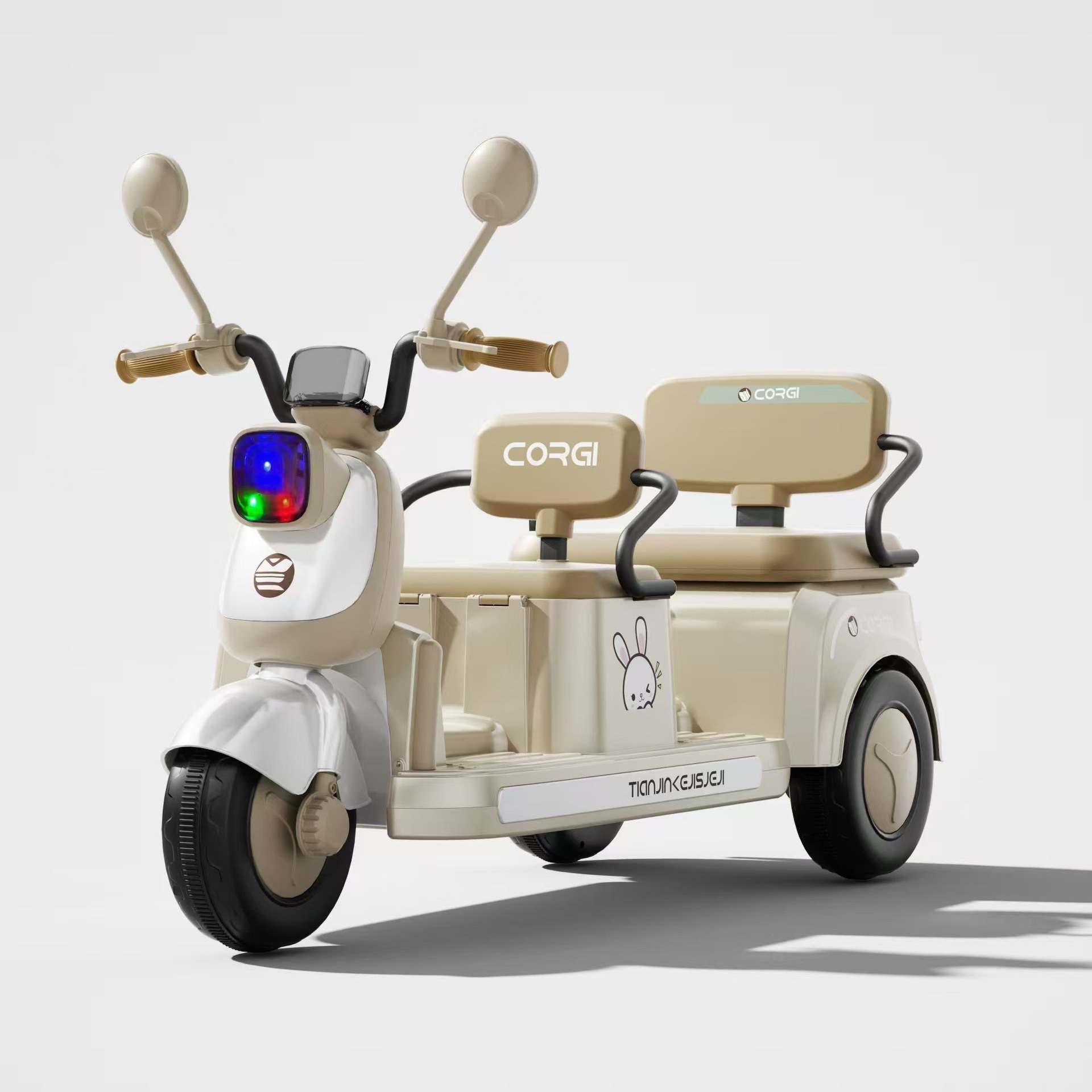 Fabricantes al por mayor de nuevos niños motocicleta eléctrica recargable triciclo para padres e hijos bicicletas de juguetes eléctricos para bebés