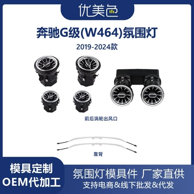 Car ambient lighting Mercedes-Benz G-Class-W464-2019-2025