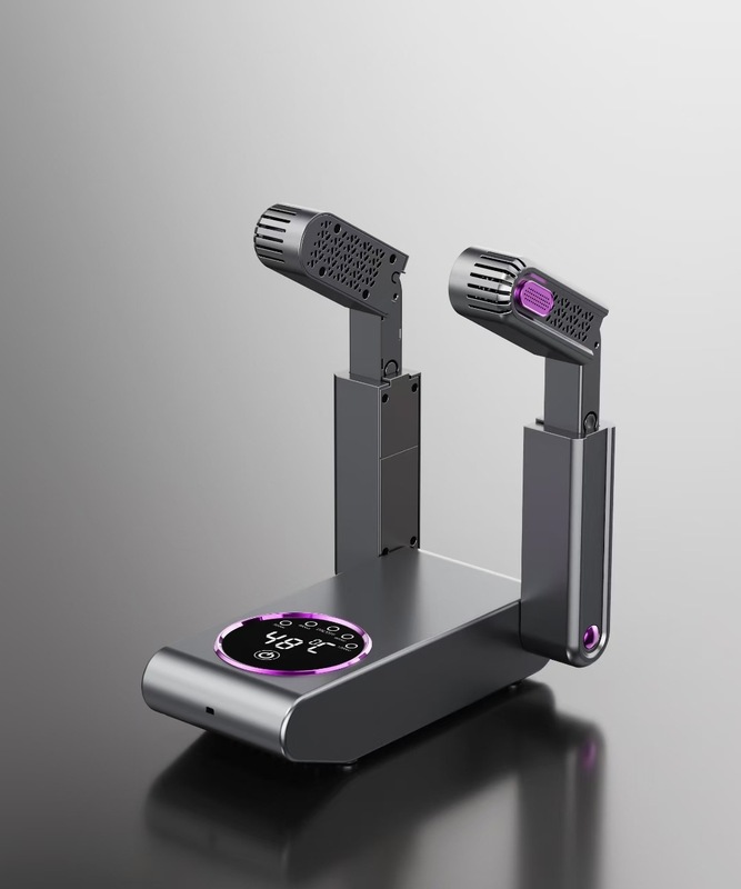 新型スマートシューズ乾燥機 家庭用折りたたみ式タッチコントロールシューズ乾燥機 定温消臭シューズ乾燥機 靴乾燥機|undefined