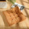 Square khaki lamp
