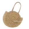 Small straw beach one-shoulder bag for leisure, shoulder bag