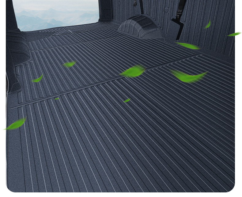 Suitable for Wuling Yangguang Car Floor Mats, Full-Coverage Special Tpe Car Floor Mats for New Energy Pure Electric Five-Seater/Six-Seater Vehicles