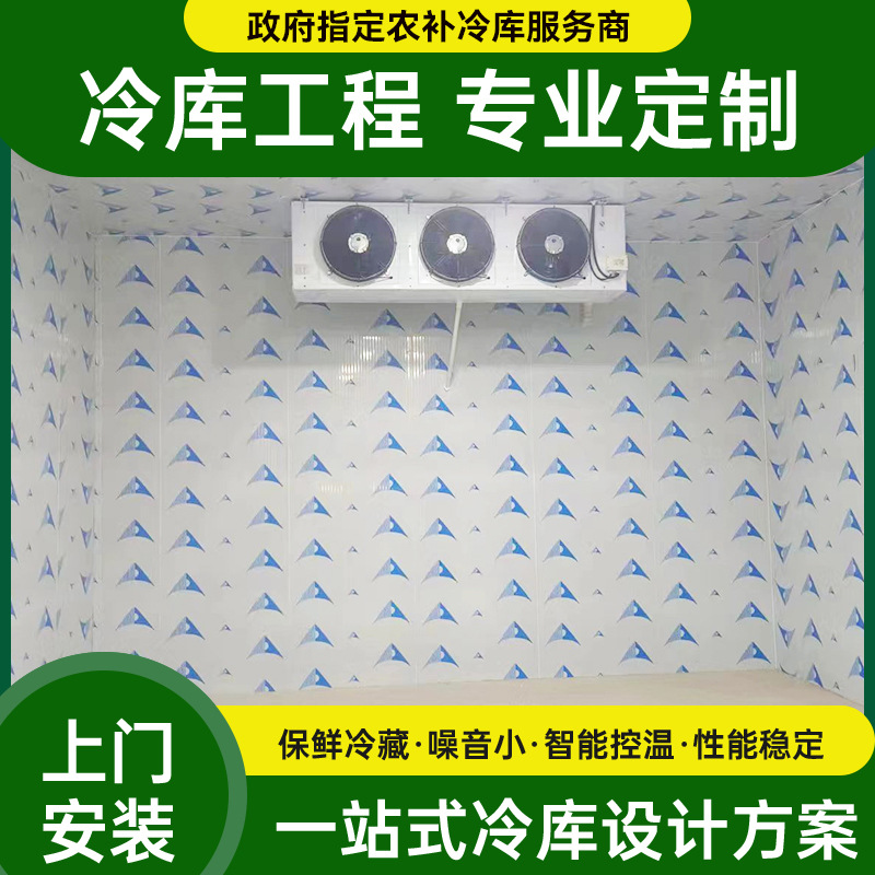承接海南冷冻库安装工程海鲜生鲜食品低温冷藏库速冻库储存保鲜库