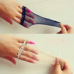 Men's Masturbation Stocking Set | Seductive Women's Stockings | Soft, Flirty Adult Product — J-Style Cock Sleeve & Foot-Control Toy