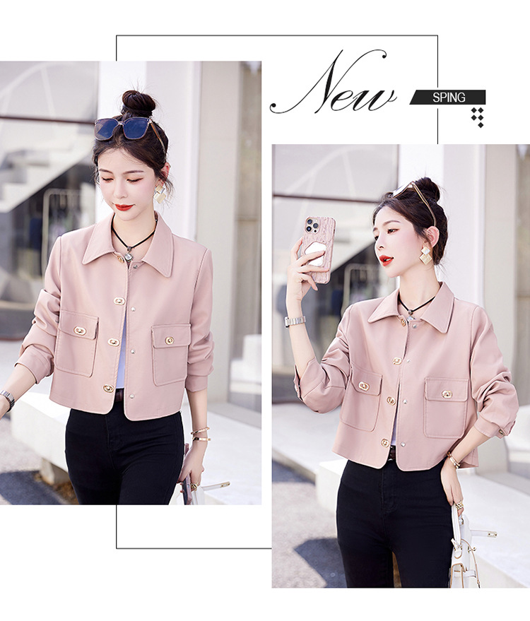 E9631 2580K ÁO DA NỮ XIAENHA MÙA XUÂN THU ĐÔNG PHỤC CỔ CỔ ĐIỂN THỜI TRANG NỮ G06 SẢN PHẨM MỚI