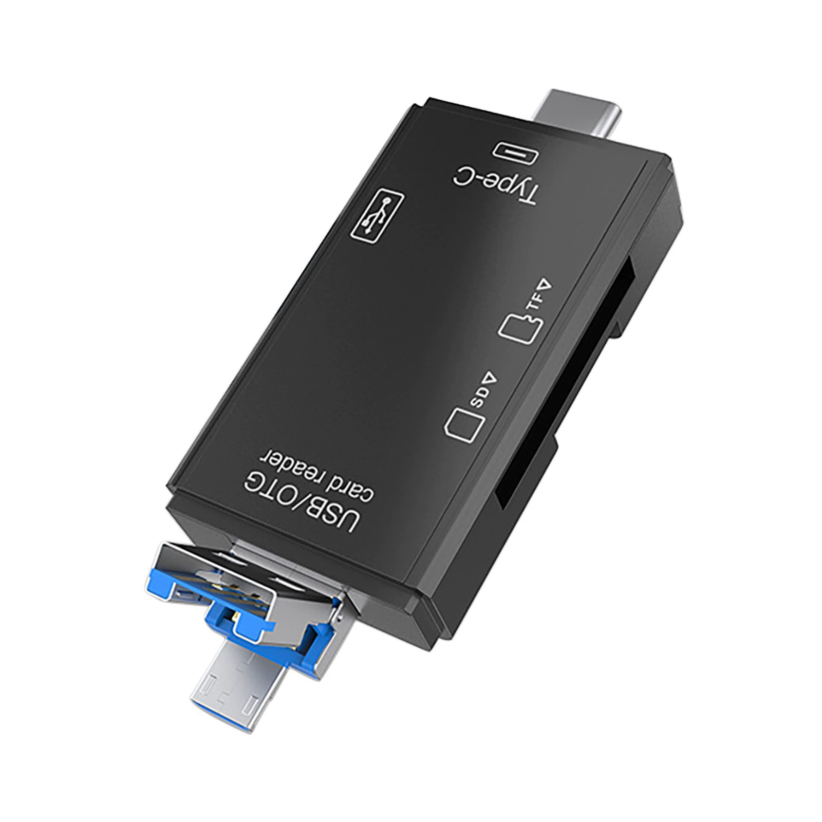 USB2.0 картридер Type-C Android телефон компьютер OTG2.0 SD/TF шесть-в-одном многофункциональный картридер