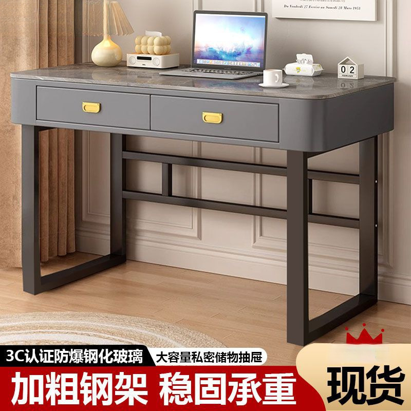 Computer Desk Desktop Home Study Table Italian Light Luxury Office Desk Simple Bedroom Dresser Integrated Student Desk