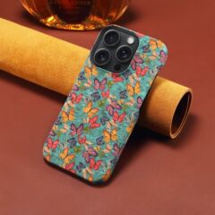 【起爆】iPhone16携帯電話カバーアップルPCシングルケースコルク材質ハーフケース