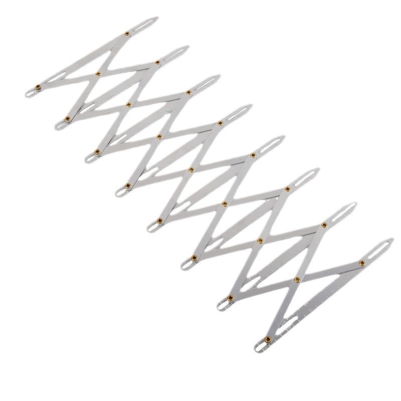 Cortina ropa cosida ajustable agujero de botón localizador de botón cortina isometra cortina herramienta de fabricación transfronteriza