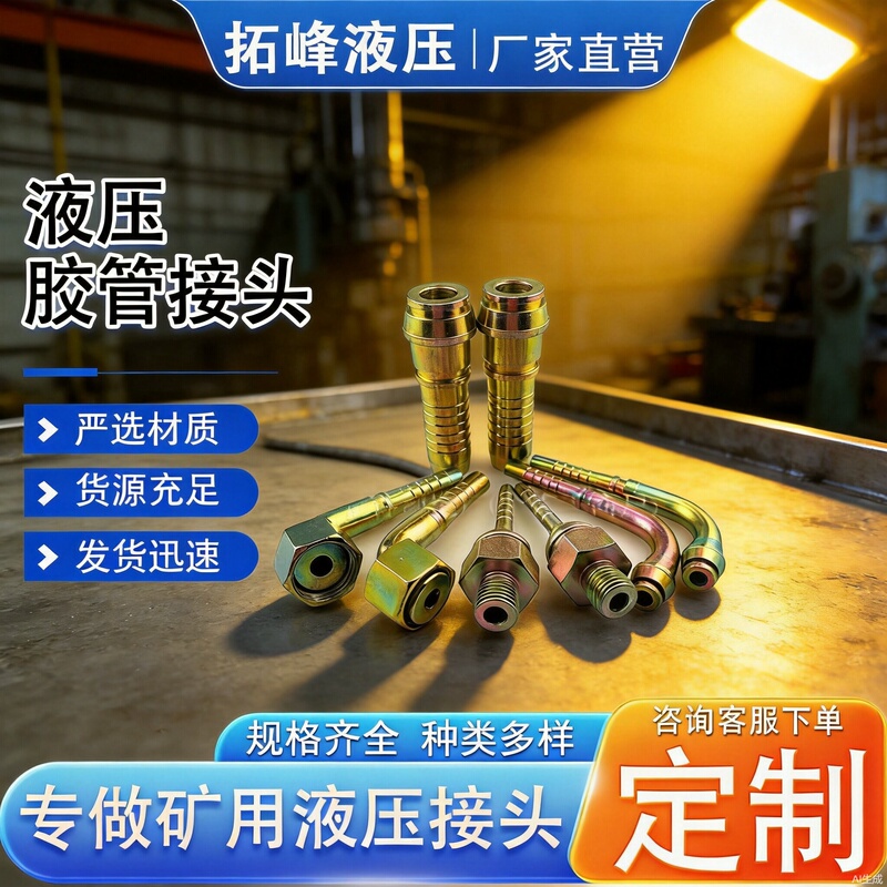 Mining High-Pressure Hose Crimping Joints, Engineering Machinery Hose Joints, Carbon Steel Crimping Hose Joints Wholesale Mining High-Pressure Hose Crimping Joints, Engineering Machinery Hose Joints, Carbon Steel Crimping Hose Joints Wholesale