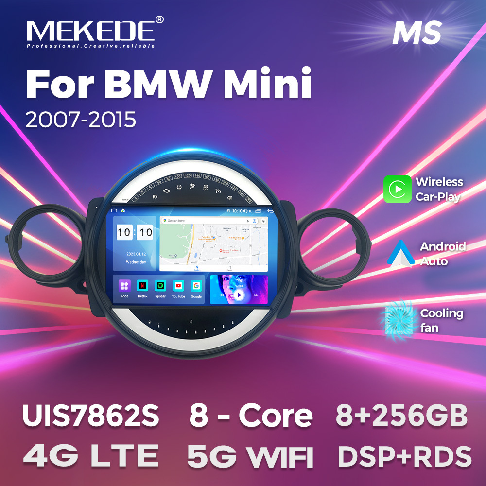 07-15 BMW mini BMW mini Android 大画面カーナビゲーションシステムワイヤレス carplay に適しています。