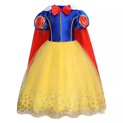 Children's Costume Princess Dress, Snow White Girl Dress, Carnival Dance Dress