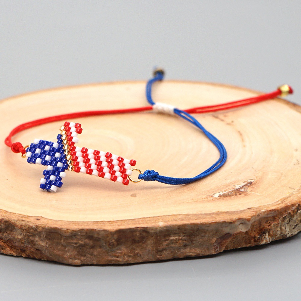 American Flag Bracelet display picture 1