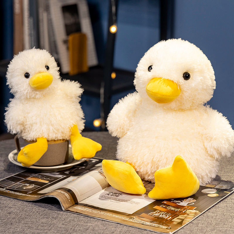 jellycat柔軟小黃鴨公仔毛絨玩具黃鴨玩偶睡覺安撫布娃娃廠家批發