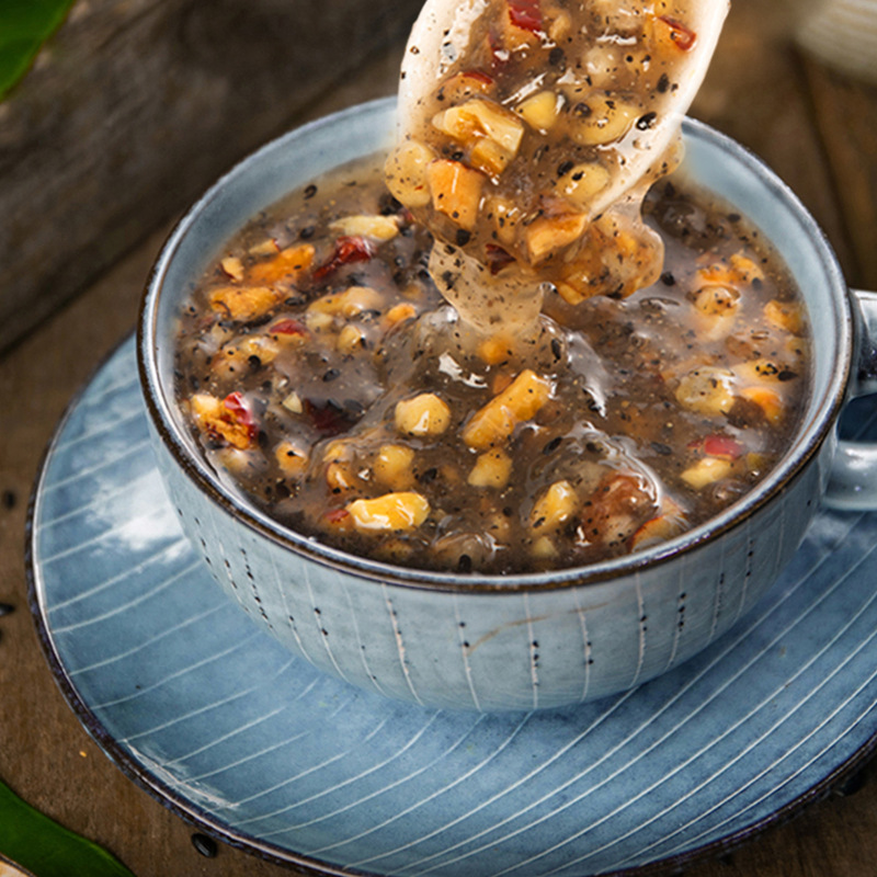 水果堅果藕粉藕粉堅果羹營養早餐代餐懶人沖飲食品300g【清倉】