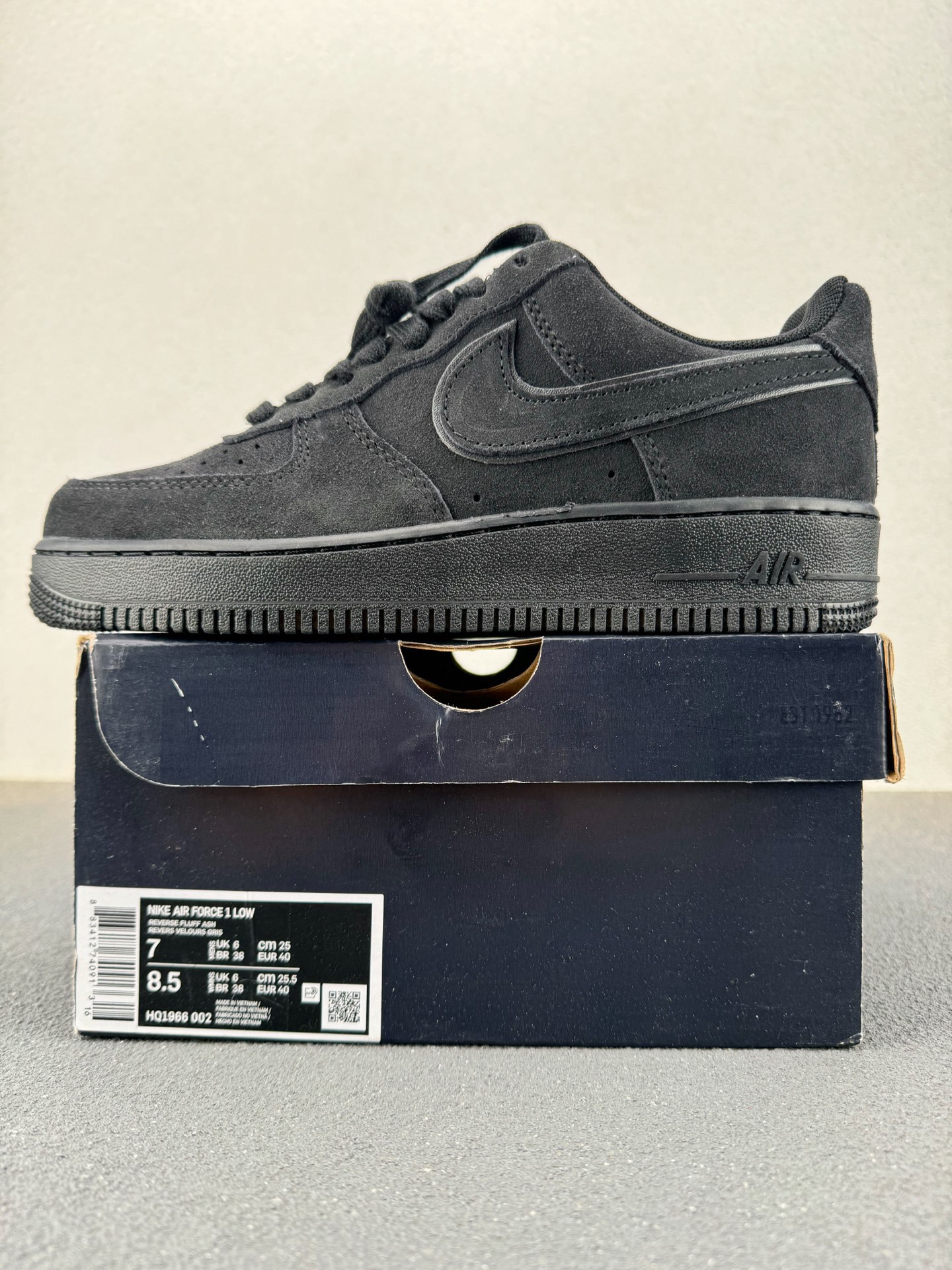 Zapatos Putian versión original de la fuerza aérea No. 1 en el extranjero marca conjunta de la cabeza de cuero en lugar de cojín de aire zapatillas deportivas para hombres y mujeres