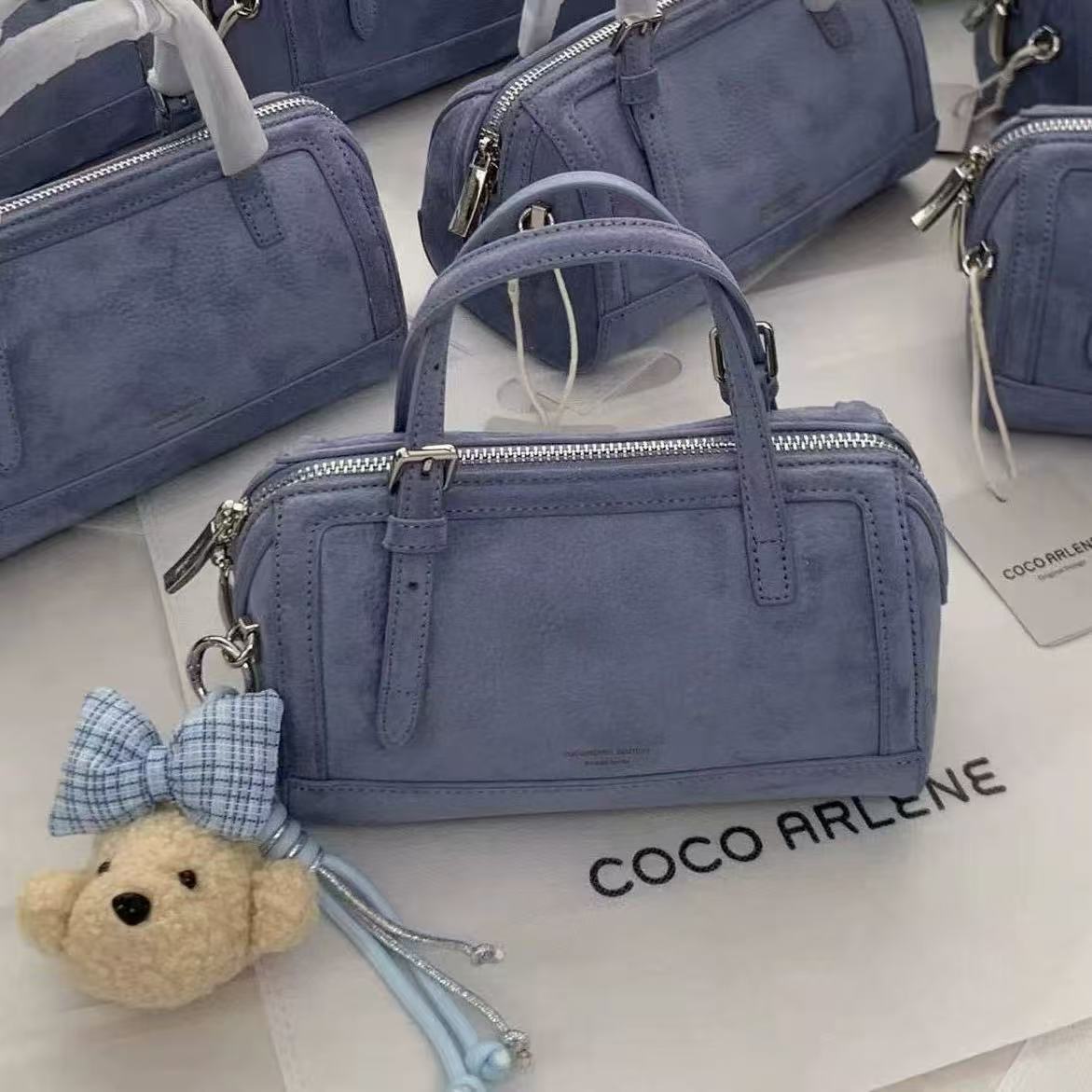 Retro Korean Style Boston Pillow Handbag For Women 2026 Summer New Fashion Luxury Shoulder Crossbody Bag - Thumbnail 6