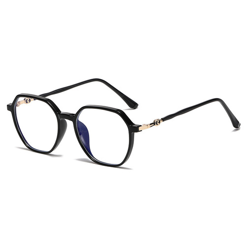 TR90 Irregular Internet Celebrity Eye Protection Korean Style Trendy Anti-Blue Light Radiation Glasses Optical Frame Glasses 2108