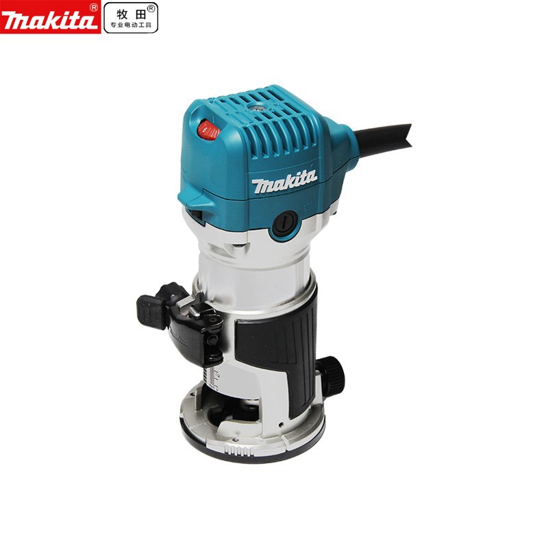 Muchieda Muchieda máquina de corte de bordes máquina de tallado de carpintería DIY molino de madera eléctrico función de inversión ajustable herramienta eléctrica RT070