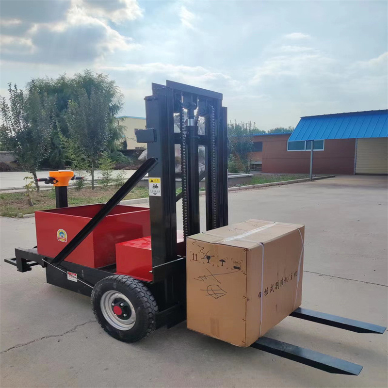 站驾式堆高车 2吨液压升高叉车1吨装卸托盘电动叉车