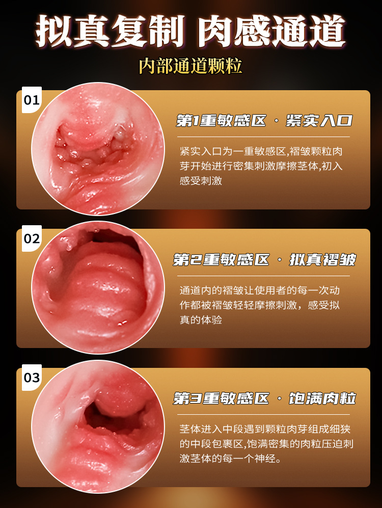Jiuai Half-Body Leg Mold Male Masturbator TPE Realistic Adult Toy — detail image 11