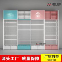 名创货架展示挂架优品无印货架展示架良品柜饰品钢木结合内衣货架