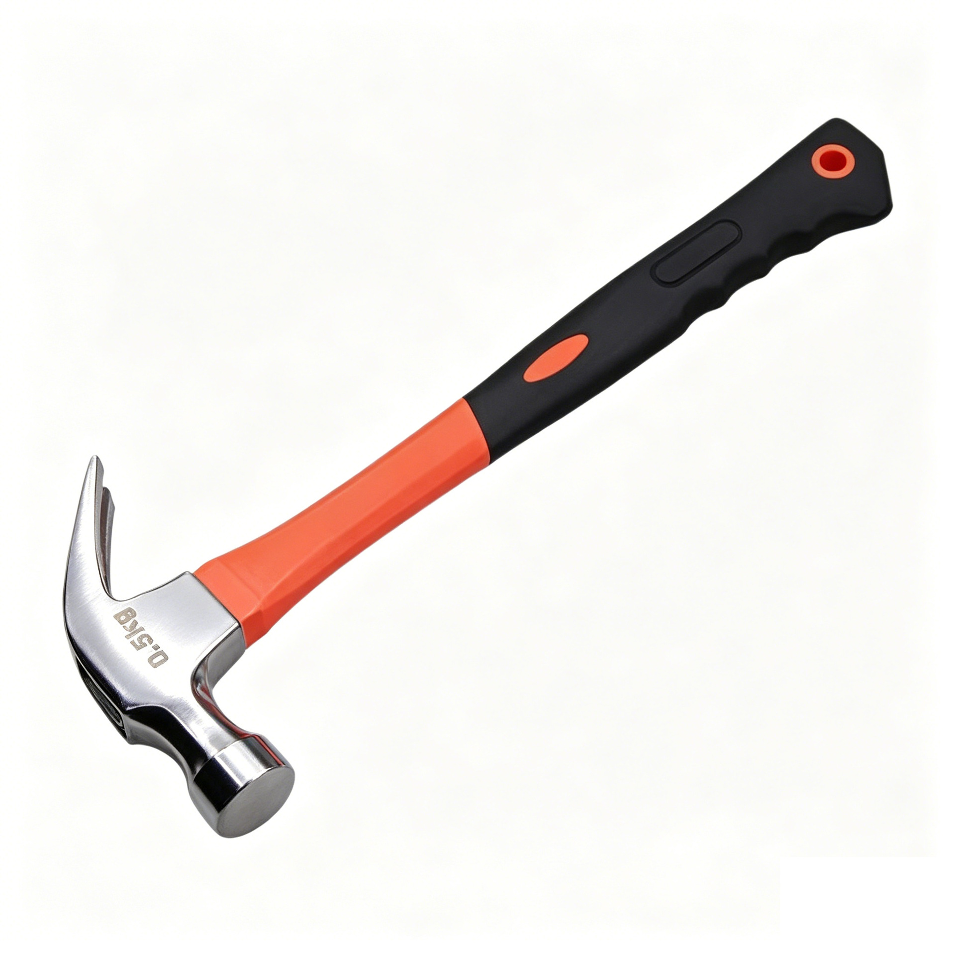High-Carbon Steel Claw Hammer with Wooden Handle for Household Use, Electrician and Carpenter's Hammer, Nail Hammer, Large Quantity, Non-Slip, Nail-Absorbing, Wholesale