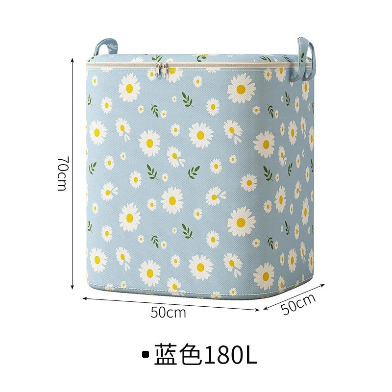 Thickened model 180l-blue daisy [dust-proof and moisture-proof + no odor]