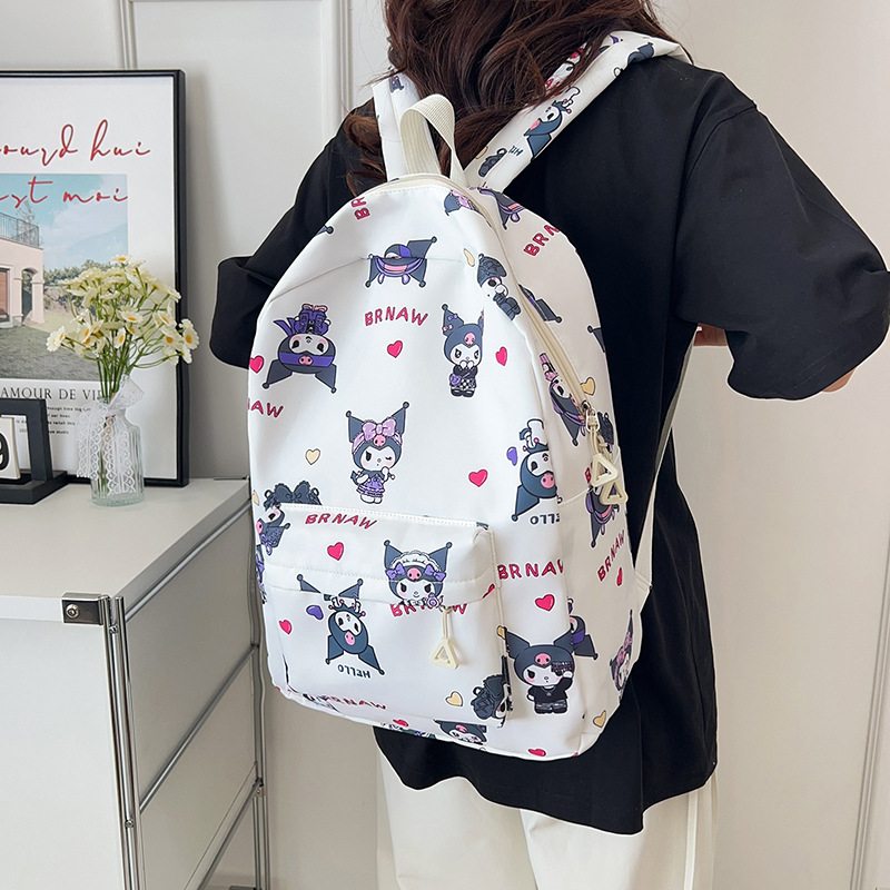 Mochila de estudiante de secundaria femenina japonesa de nuevo estilo ins, linda estudiante universitaria, escuela primaria y secundaria, mochila escolar para niña