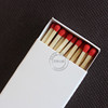 Pure white simple fresh, non -printed blank white graffiti kindergarten elementary school DIY old -fashioned foreign fire white match box