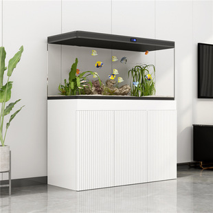 Light Luxury Fish Tank Load-Bearing Cabinet Non-Solid Wood Partition Living Room Desktop Cabinet Base Cabinet Fish Tank Base Cabinet Fish Tank Shelf
