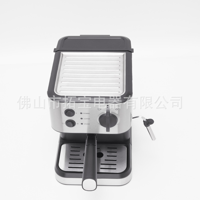 Coffelady máquina de café italiana máquina de café doméstica de espuma de leche de vapor máquina de espresso semiautomática integrada