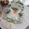 Bean green type B (lace apron)