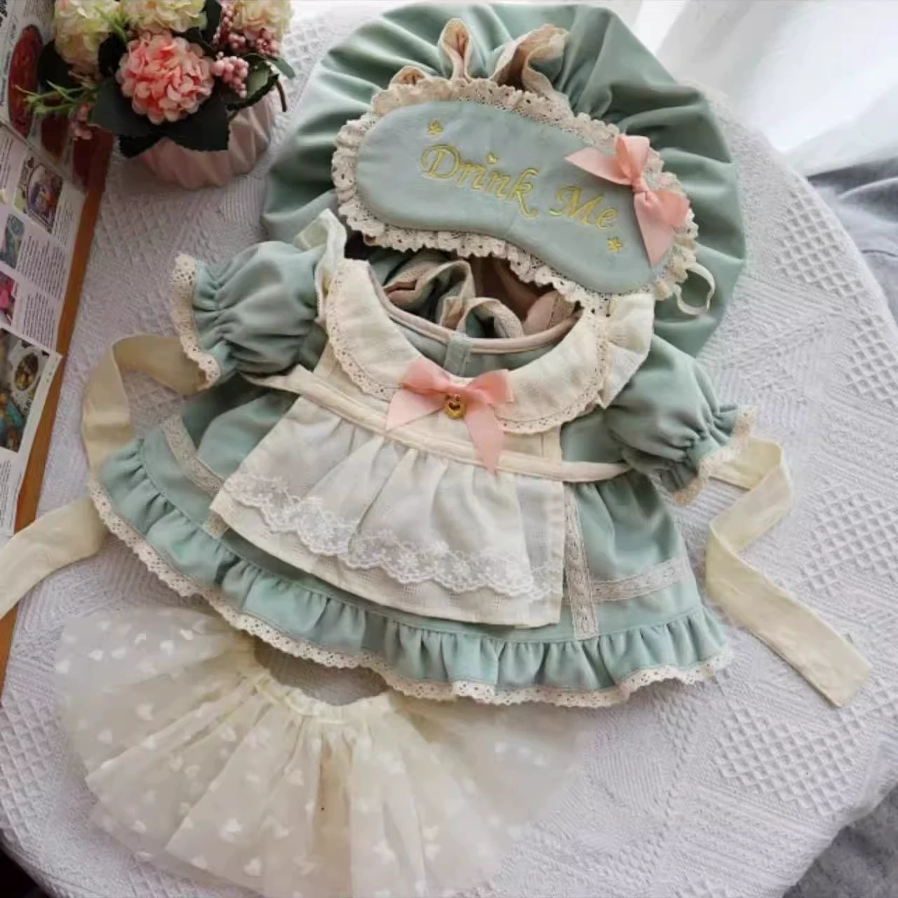 Хлопковый корректор осанки, кукла, пижама, набор, 40 см, детская одежда