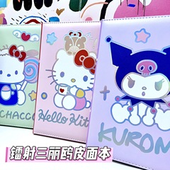 サンリオ カラー ページ ブック 新入荷 学生ノート a5 ノート レーザー レザー ブック サンリオ レーザー ブック