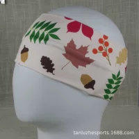 Огаражная поводка CUSTOM для электронной торговли спортивная оголовка для внешней торговли осенняя и зимняя защита ушей эластичная теплая печатная поводка для волос