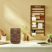 新款乡村复古风格木质装饰品 创意耳环架农庄家居首饰收纳展示架