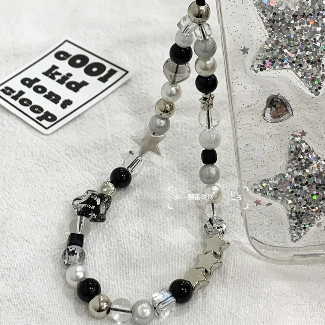 Minimalist Style - Original Handmade Beaded Phone Charm, Camera Anti-Loss Rope (Same Style as seen on Xiaohongshu)