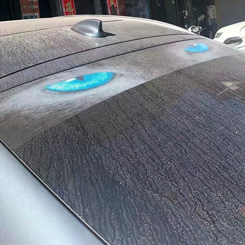 Трансграничные наклейки на переднее лобовое стекло автомобиля 3D трехмерные персонализированные кошачий глаз заднее стекло автомобильные наклейки солнцезащитные декоративные наклейки