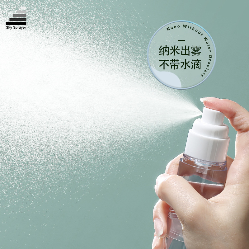 透明as按压分装真空瓶塑料 塑料喷雾瓶化妆品分装瓶乳 液空瓶