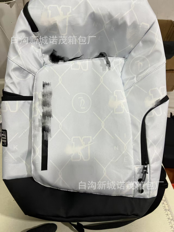 休闲运动健身篮球气垫双肩背包学生电脑包大容量外出收纳旅行包|undefined
