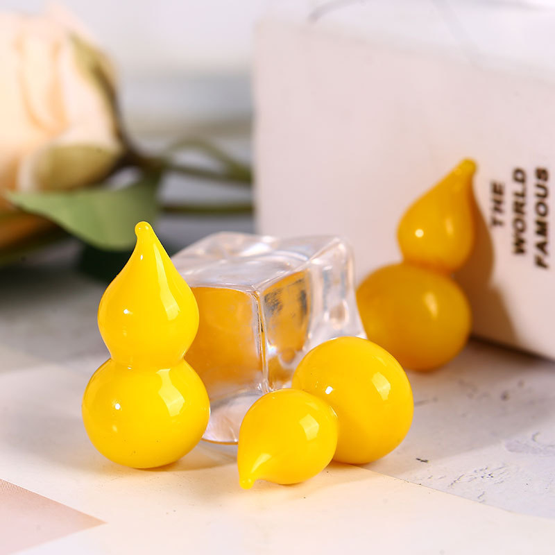 ガラスひょうたん装飾品手作り古代装飾ギフトリビングルームの装飾品デスクトップ工芸品|undefined