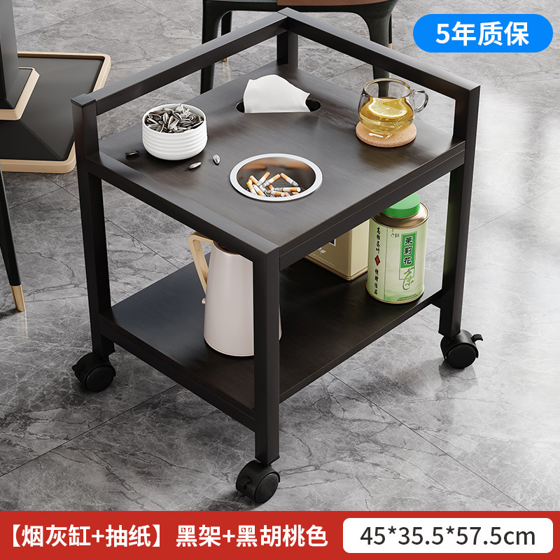 Mesa de mahjong, estante de té, sala de ajedrez y tarjetas, mesa lateral para una sola persona, máquina de mahjong móvil, estante de artículos al lado de la mesa de té