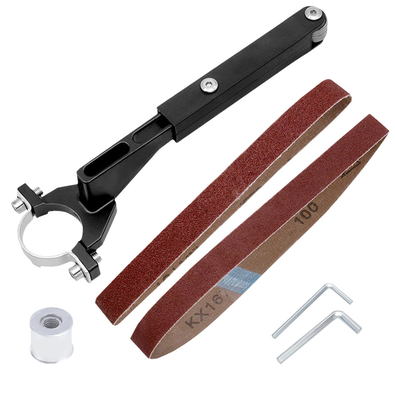 앵글 그라인더 변경 벨트 기계 연삭 연마 목공 벨트 연삭 기계 연삭 녹 연마 변환 랙