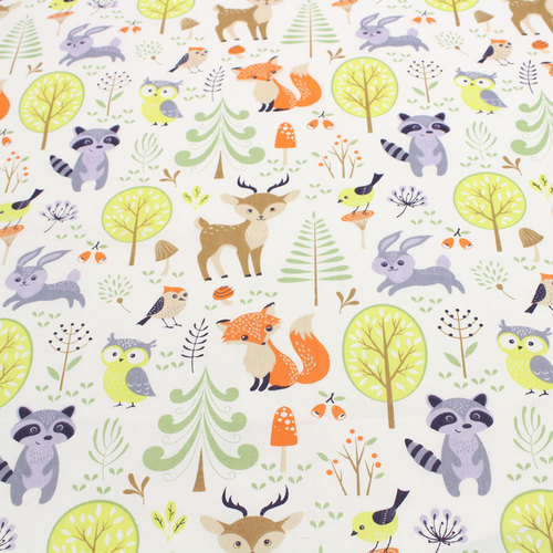 印花布小碎花平纹花布钩花面料 多款纯棉布料面料 DIY手工辅料